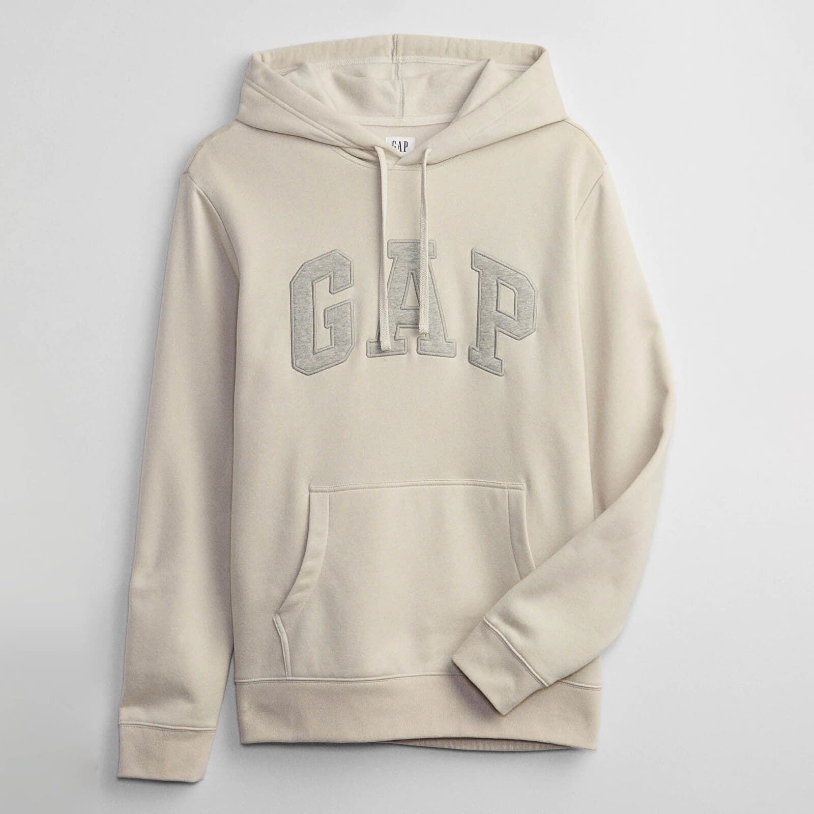 Logo Pullover Hoodie Unbleached White