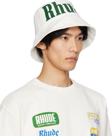 Klobúk Rhude Logo Bucket Hat Navy | RHPF25HA02747, 3