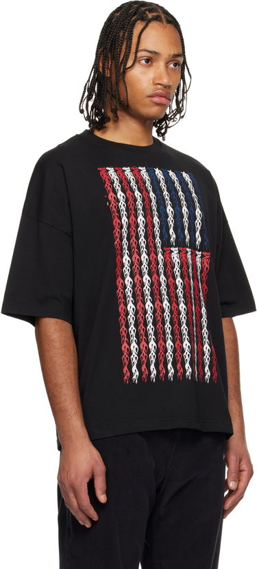 Tričko Palm Angels Flames Flag Loose T-shirt Rôznofarebný | PMAA10DF25JER0021084, 1