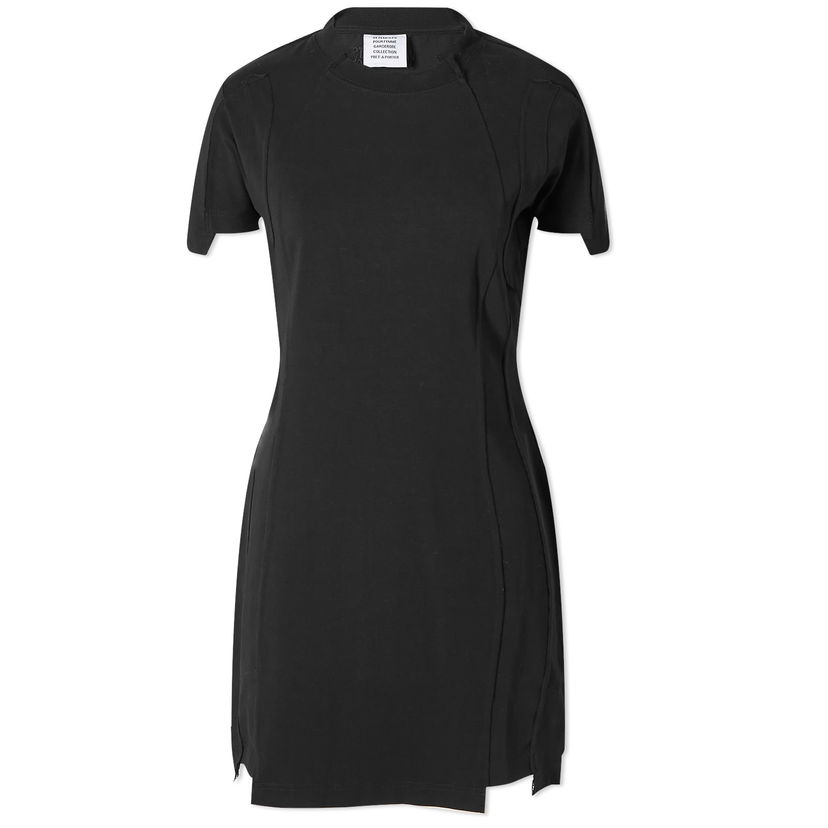 Šaty VETEMENTS Cut-Up Mini Dress Čierna | WE64DR280B