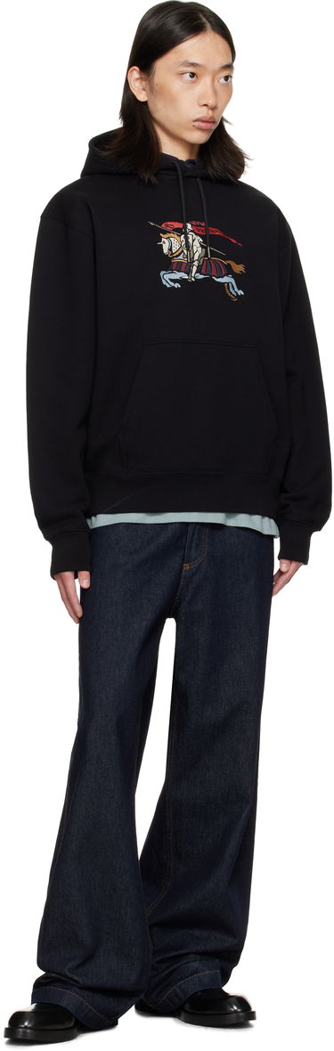 Mikina Burberry Burberry EKD Knight Graphic Hoodie Čierna | 8115126, 3