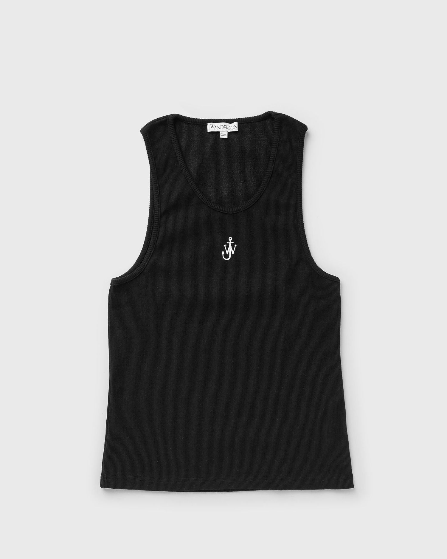 Tielko JW Anderson ANCHOR EMBROIDERY TANK TOP Čierna | JO0202-PG1512-999, 0
