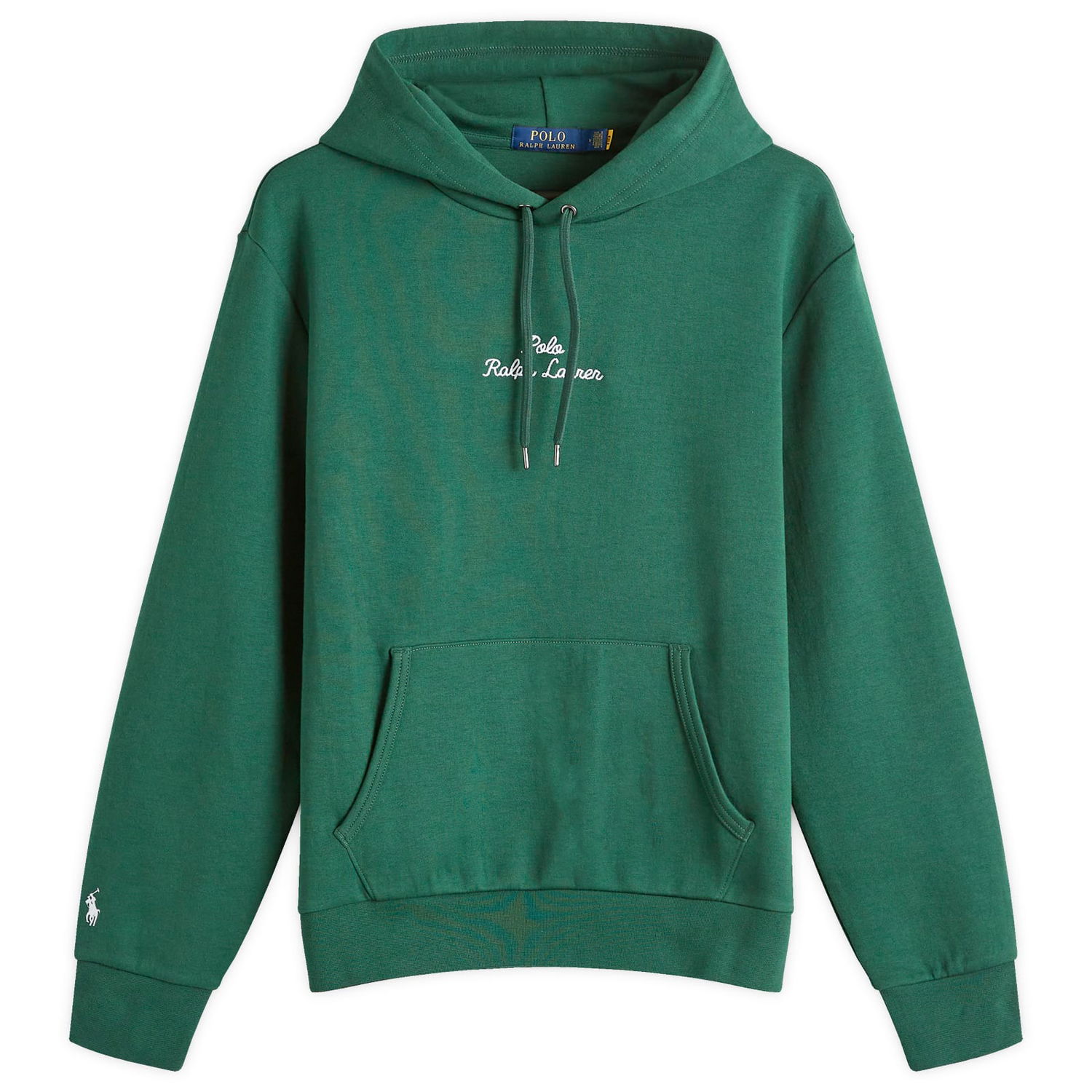 Mikina Polo by Ralph Lauren Polo Ralph Lauren Men's Script Logo Hoodie in Vintage Pine, Size Large | END. Clothing Zelené | 710936586015, 0
