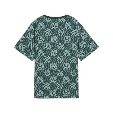 Tričko Puma ESS Graphic Loose Fit T-Shirt Zelené | 685070_30, 4