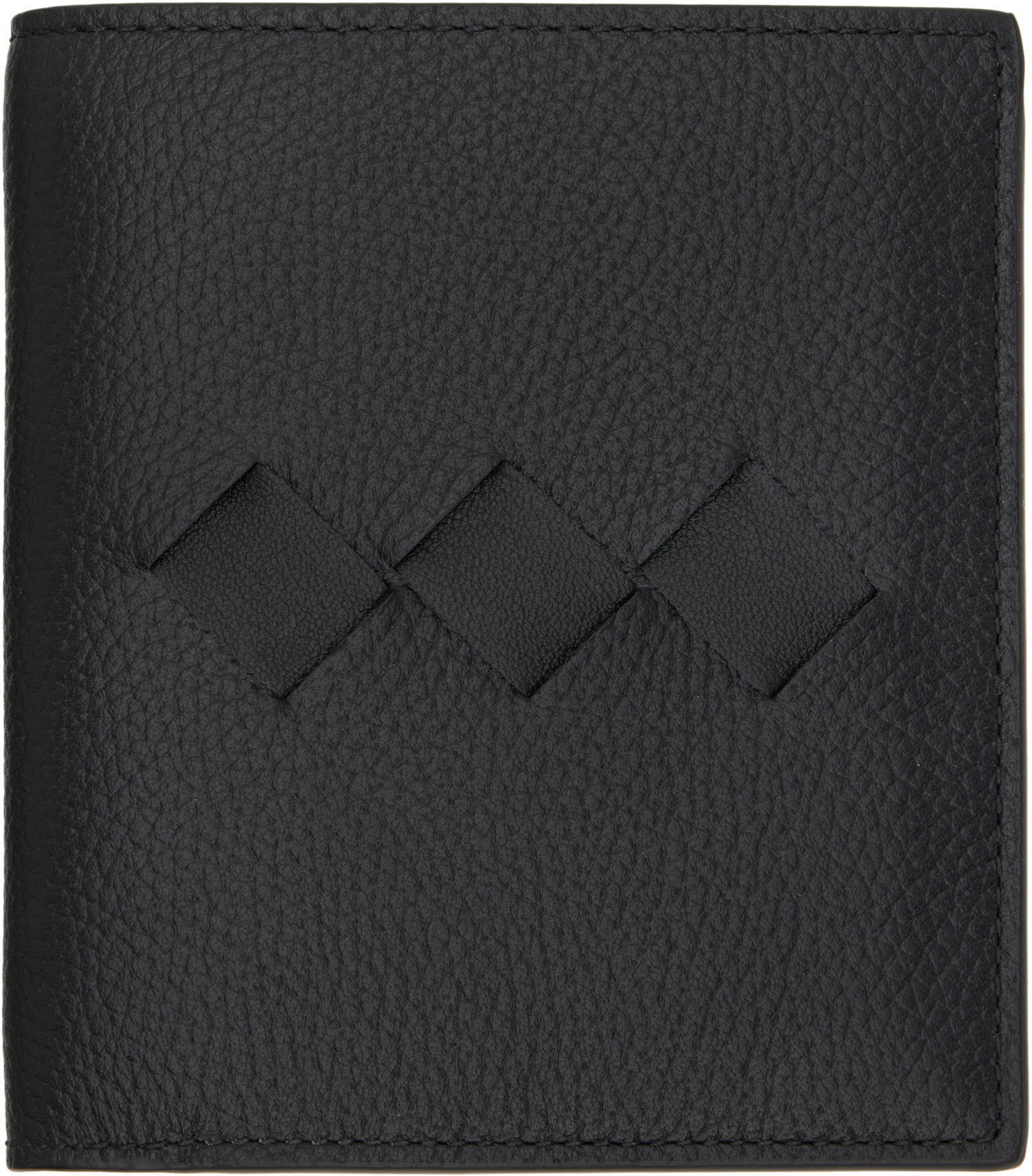 Peňaženka Bottega Veneta Bottega Veneta Tre Flap Card Case Wallet Čierna | 817736V4IK98803, 0