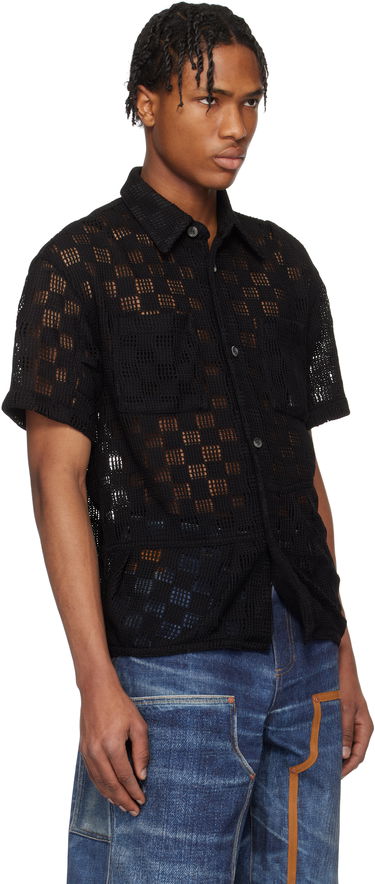 Košeľa Andersson Bell Andersson Bell Letto Knitted Shirt Čierna | atb1234m, 1