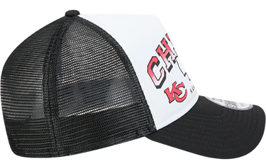 Šiltovka New Era NFL Kansas City Chiefs Retro Wordmark 9FORTY A-Frame Trucker Cap Biela | 60573562, 3