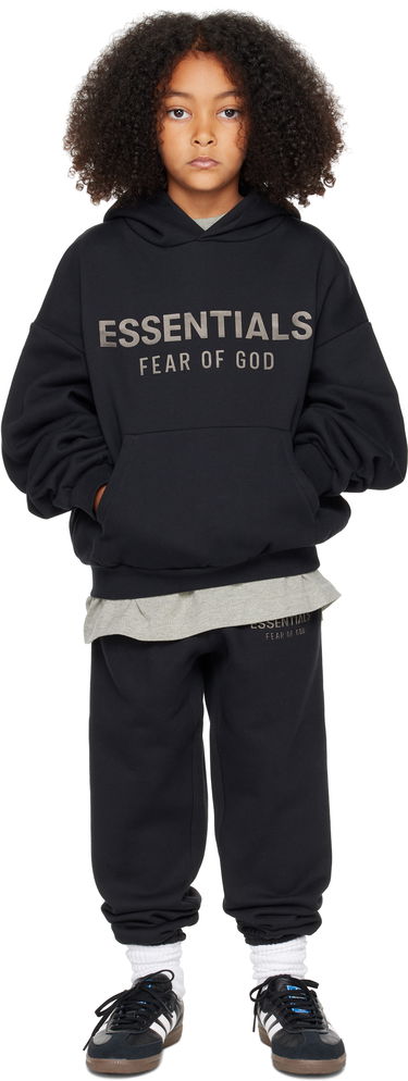 Mikina Fear of God ESSENTIALS Fleece Hoodie Čierna | 785SP252040K, 3