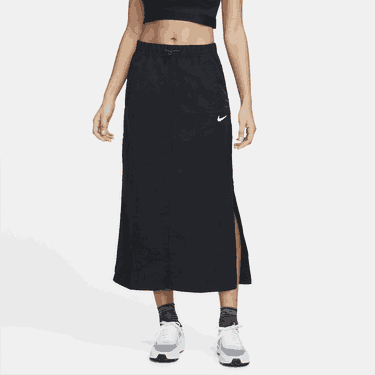 Sukňa Nike Sportswear Essential Woven High-Rise Skirt Čierna | DM6249-010, 0