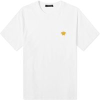 Men's Embroidered Medusa Tee White