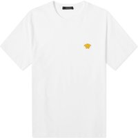 Tričko Versace Men's Embroidered Medusa Tee White Biela | 1008481-1A08489-1W000, 1