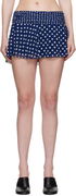 Guizio Chiffon Slit Miniskirt