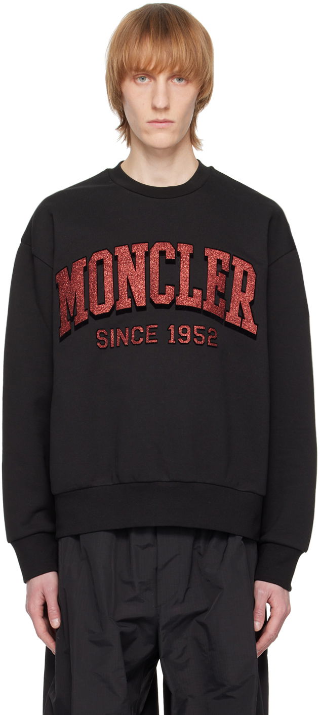 Sveter Moncler Crewn Čierna | I10918G00019M2642, 0