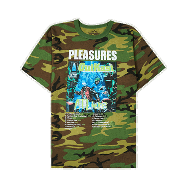 Tričko Pleasures Atliens T-Shirt Rôznofarebný | P22SP040 CAMO, 0