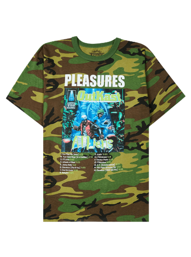 Tričko Pleasures Atliens T-Shirt Rôznofarebný | P22SP040 CAMO