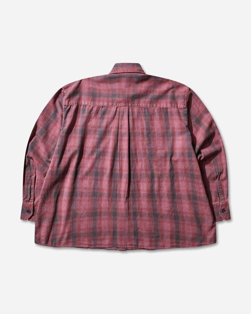 Košeľa OUR LEGACY Borrowed Shirt Idaho Vínová | M4252BIDC 001