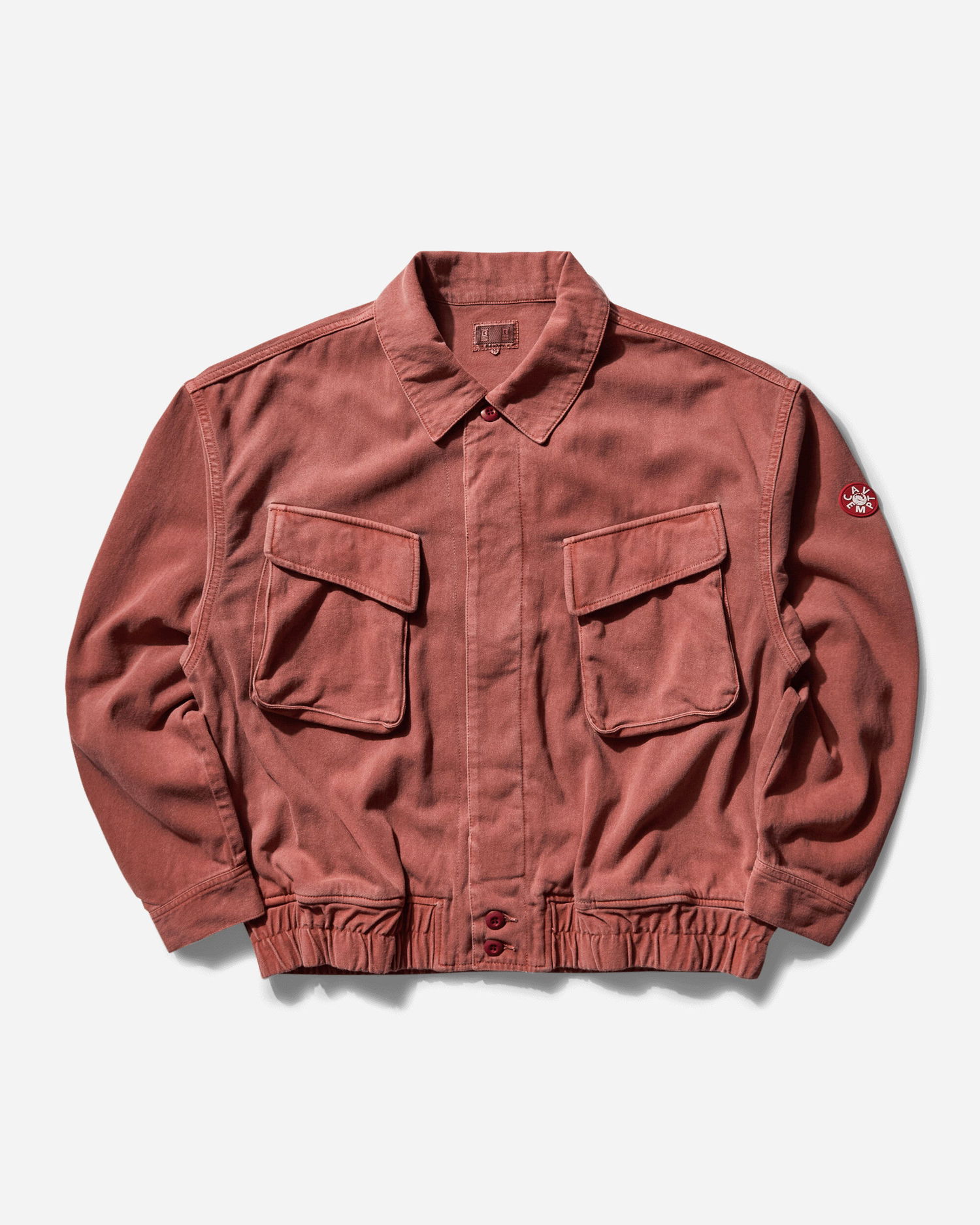 Bomber bunda Cav Empt Overdye Button Jacket Červená | CES26JK19 001, 1