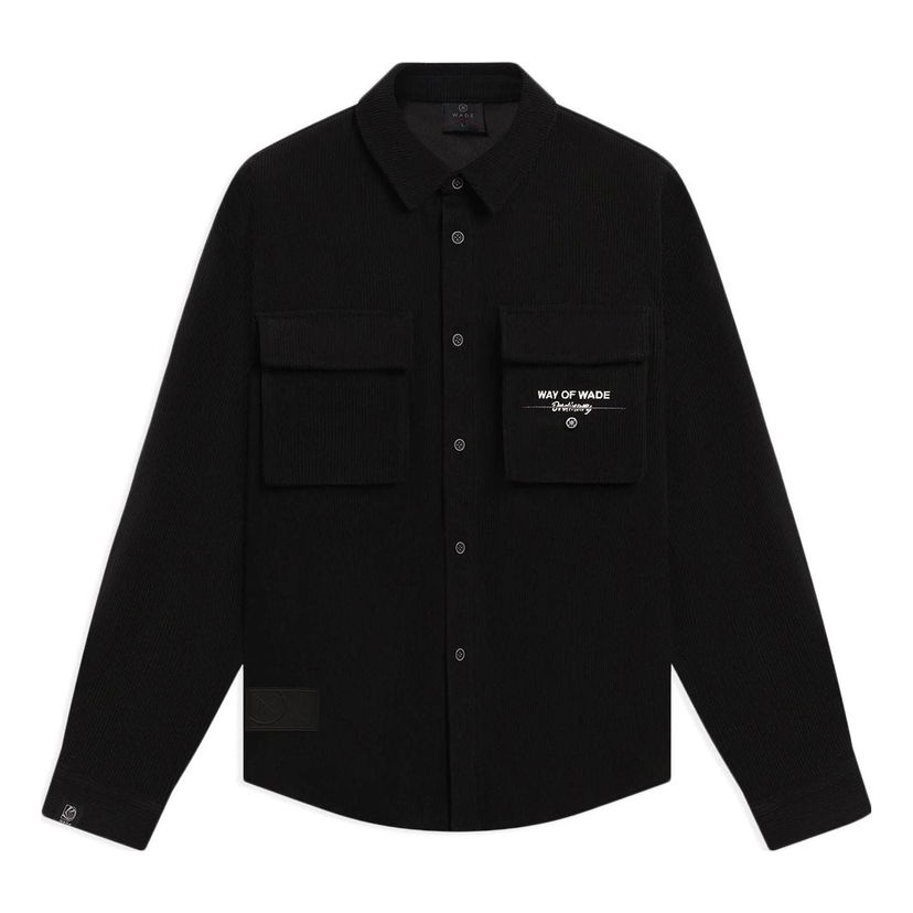 Košeľa Li-Ning Way Of Wade Corduroy Graphic Jacket Čierna | AFDSB25-1