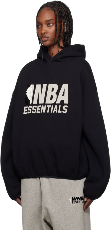 Mikina Fear of God ESSENTIALS NBA Graphic Print Pull Over Hoodie Čierna | 192AL246501F, 3
