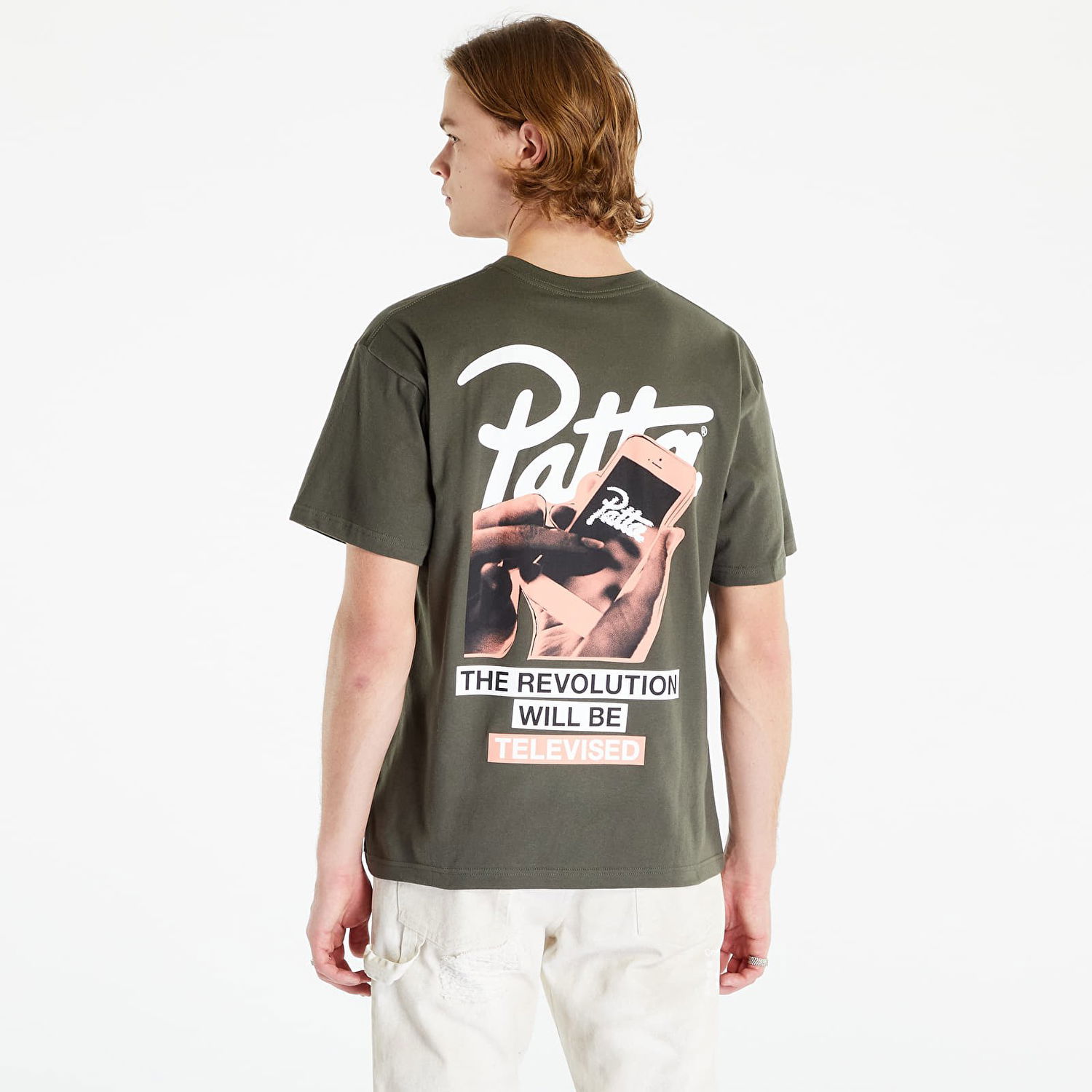 Tričko Patta Revolution T-Shirt Zelené | POC-SS23-REVOLUTION-TS-003, 1