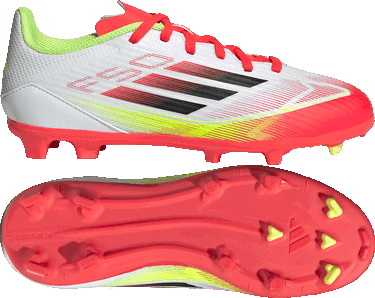 Tenisky a topánky adidas Performance F50 League FG/MG J Biela | ie3747, 2