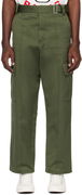 Green Belted Cargo Pants