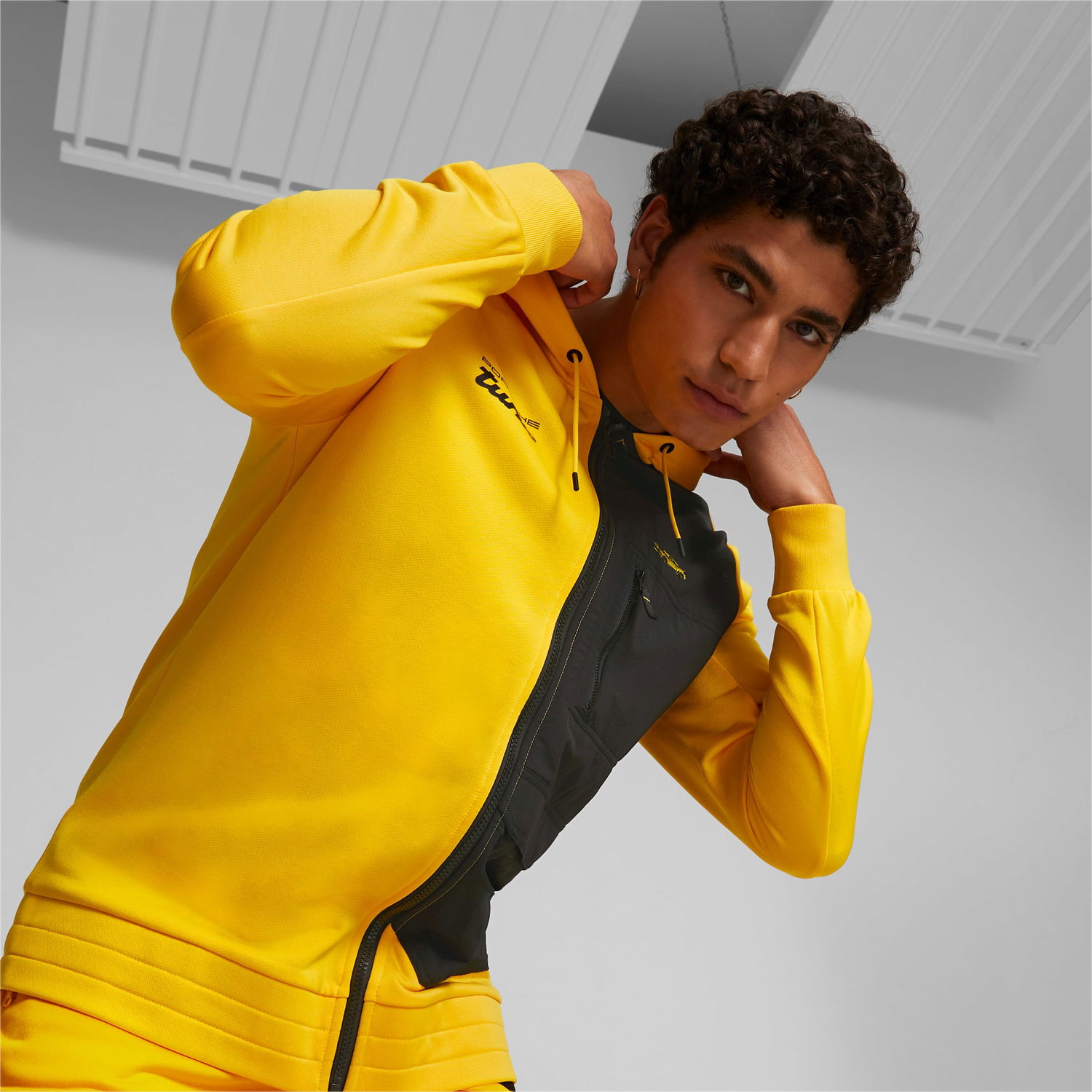 Bunda Puma Porsche Legacy Hooded Motorsport Sweat Jacket Rôznofarebný | 534826_02, 0