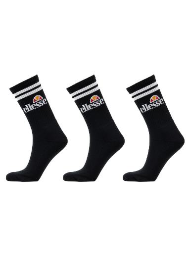 Ponožky Ellesse Pullo Socks 3-Pack Čierna | SAAC0620