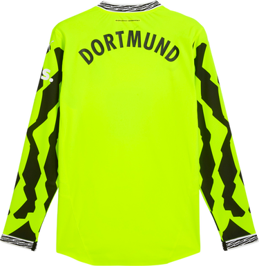 Dres Puma BVB Anniversary Authentic Long Sleeve Jersey Žltá | 776141-04, 1