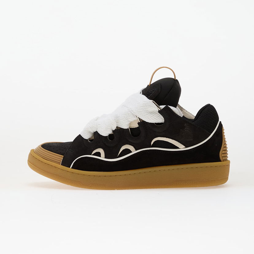 Tenisky a topánky LANVIN Curb Sneakers Honey/ Black Čierna | FU-SKDK12-BICO-E25-B817