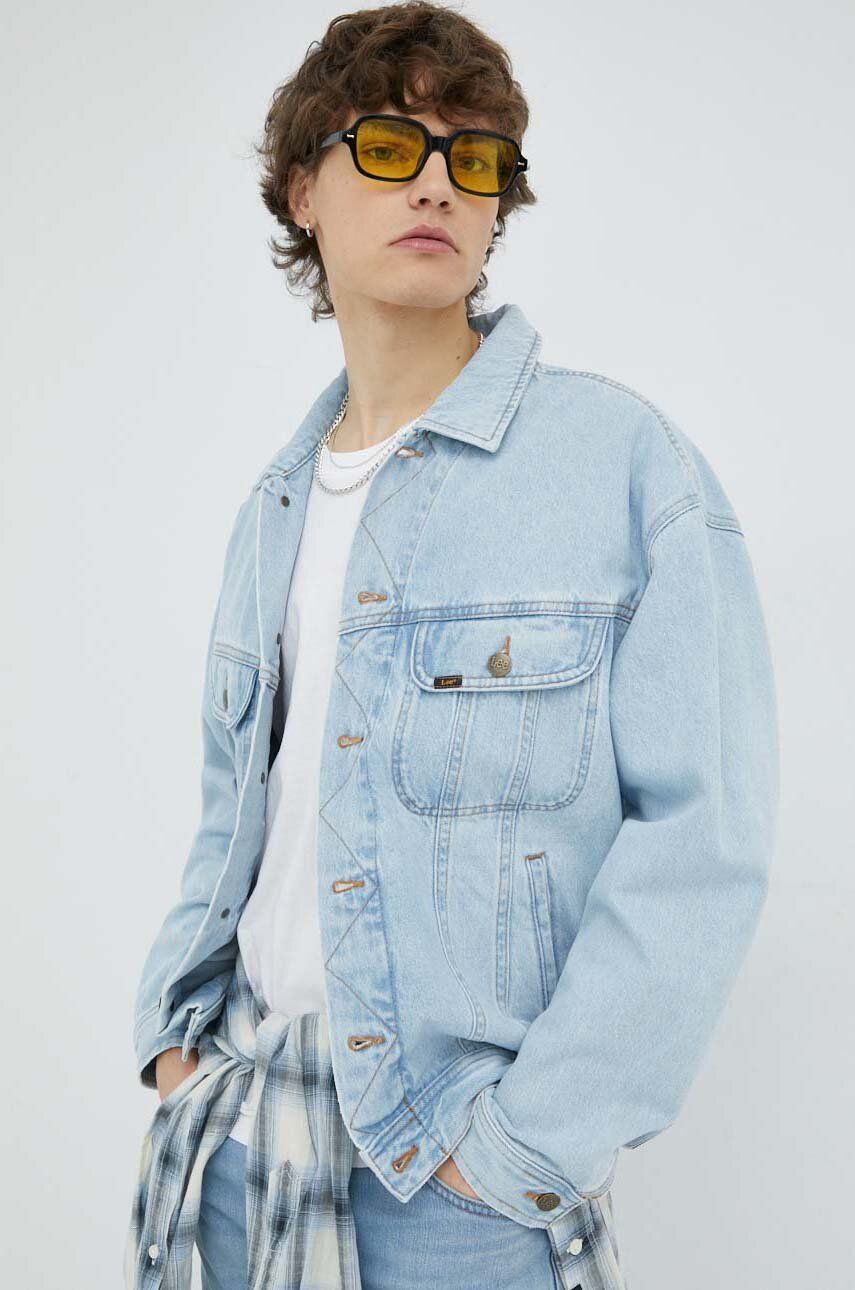 Bomber bunda Lee Relaxed Rider Jacket Modrá | L86YGAB92, 0