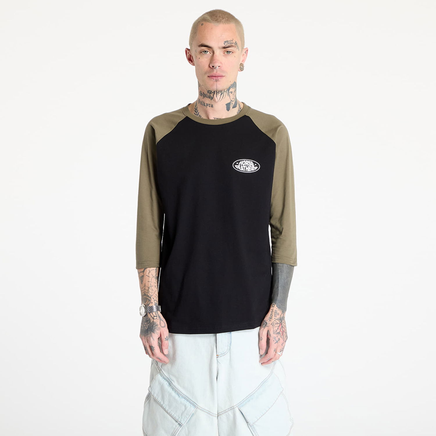 Tričko Horsefeathers Horsefeathers Dynamo Raglan T-Shirt Zelené | SM1380B, 0