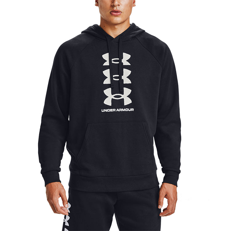 Mikina Under Armour Multilogo Fleece Hoodie Čierna | 1357094-001