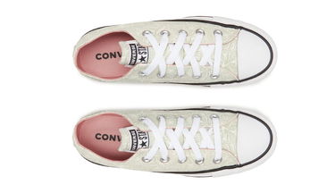Tenisky a topánky Converse Chuck Taylor All Star "Floral Ox" Béžová | A02887C, 2