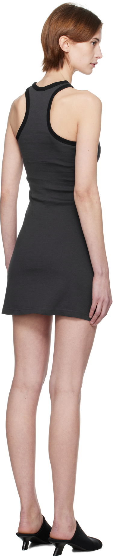 Šaty Courrèges Courrèges Scuba Mini Dress Šedá | 125JRO577JS0203, 2
