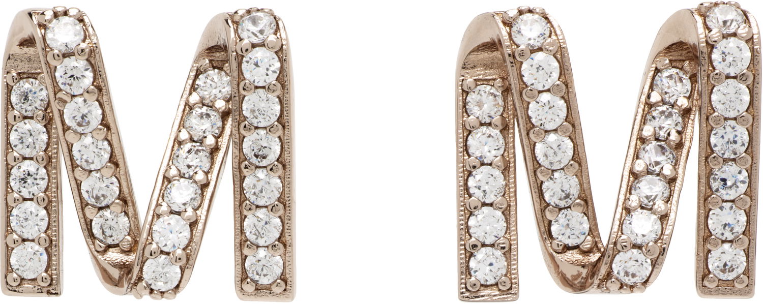 Náušnice Max Mara Max Mara M Diamond Earrings Metalická | 2524756091600, 0