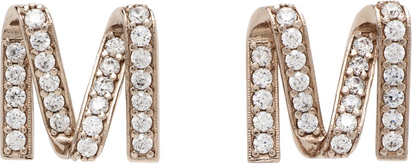 Náušnice Max Mara Max Mara M Diamond Earrings Metalická | 2524756091600