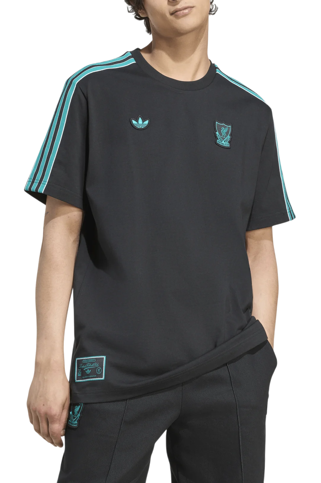 Tričko adidas Performance Liverpool FC Terrace Icons Čierna | JW5470, 1