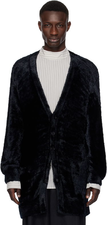 Sveter Dries Van Noten Dries Van Noten Viscose Knit Cardigan Čierna | 251-021215-1707, 0