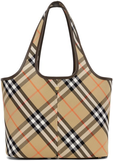 Tote bag Burberry Burberry Small Check Tote Bag Béžová | 8094685, 0