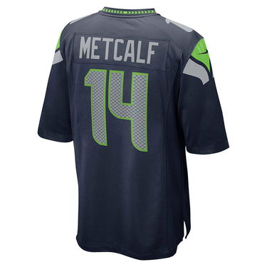 Dres Nike NFL Home Game Jersey Seattle Seahawks DK Metcalf 14 Čierna | 67NM-SSGH-78F-2NM, 1