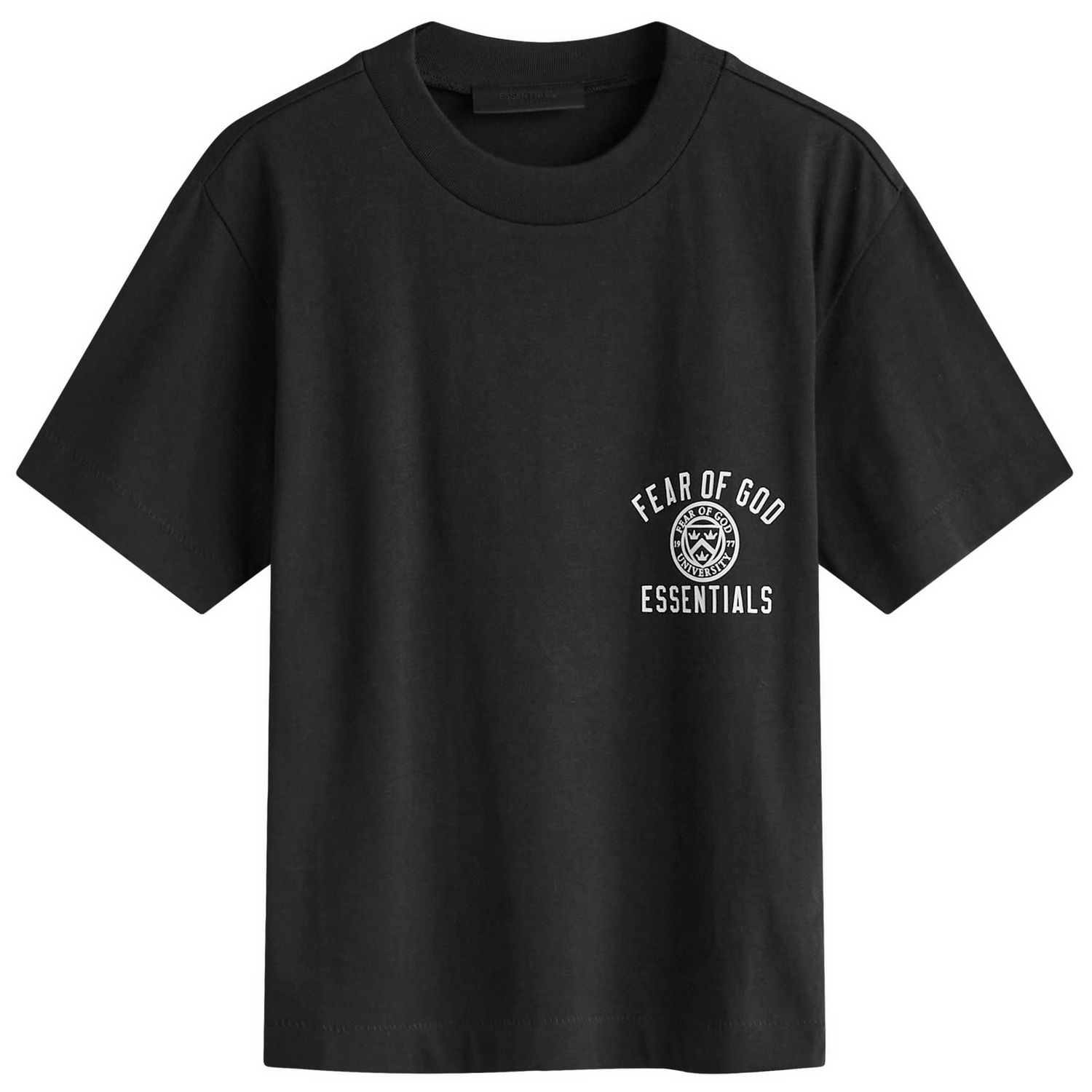 Tričko Fear of God Tri-Blend Crew T-Shirt With Graphic Print Čierna | 125HO245440FW, 1