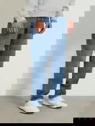 High Rise Relaxed Denim Pant