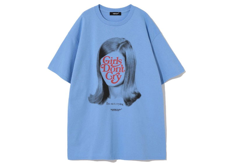 Tričko UNDERCOVER Undercover x Verdy Girls Don't Cry Graphic T-Shirt Modrá | UC2B9815, 0