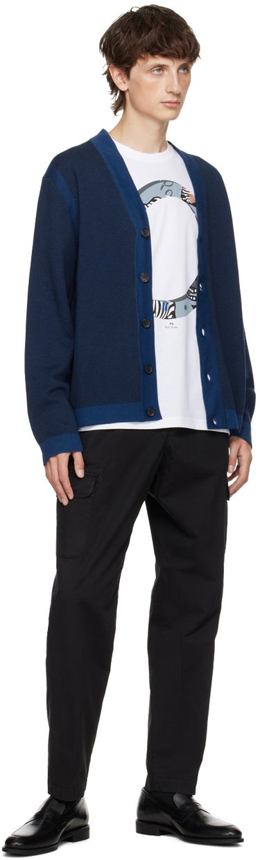 Sveter Paul Smith PS Paul Smith Zebra Cardigan Modrá | M2R-213YE-L21864, 3