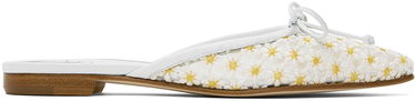 Doplnky Manolo Blahnik Manolo Blahnik Ballermiu Lace Mules Biela | 124-2557, 0
