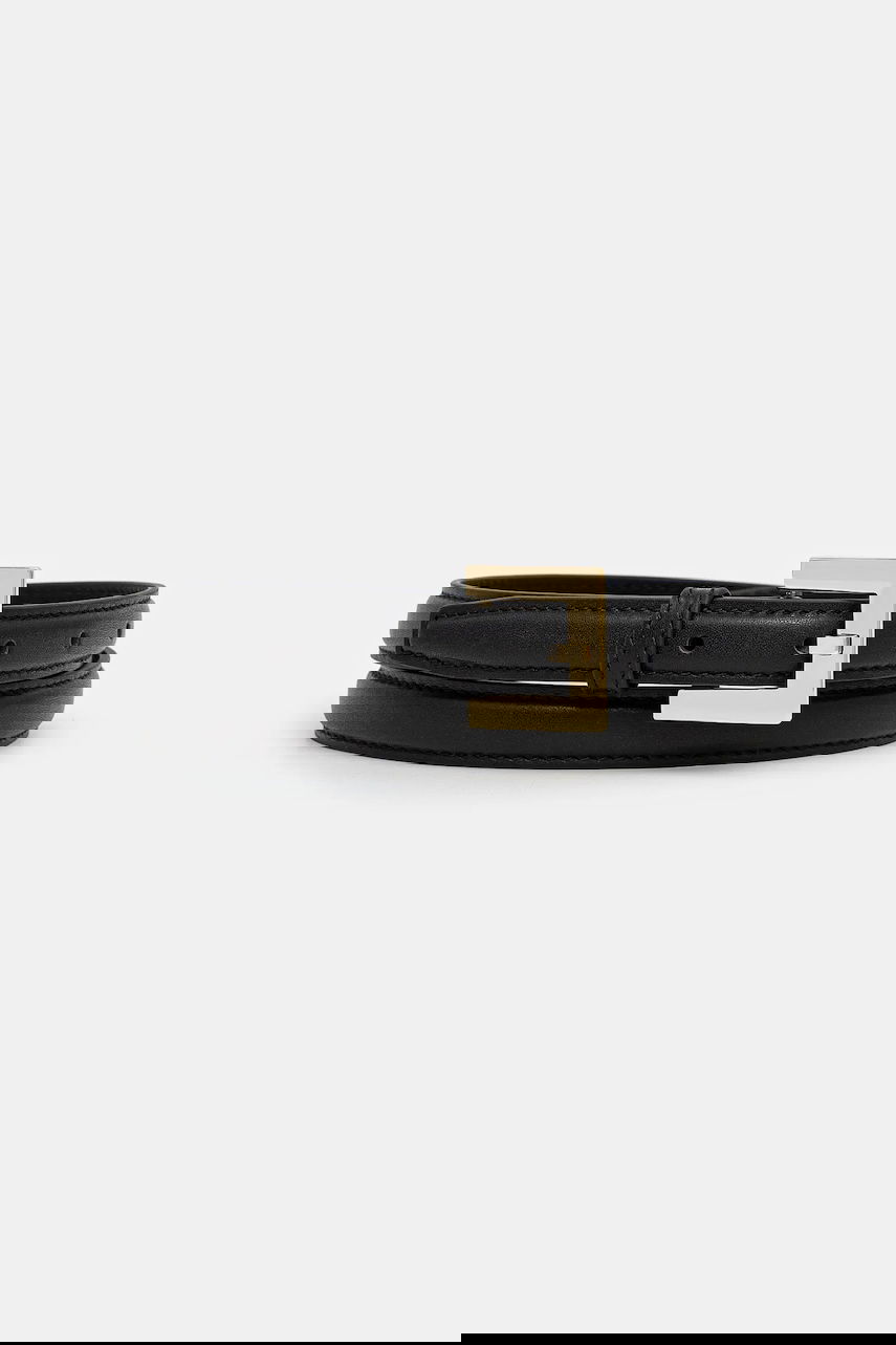 Opasok Anine Bing Anine Bing Nicola Leather Belt Čierna | A.12.2178, 0