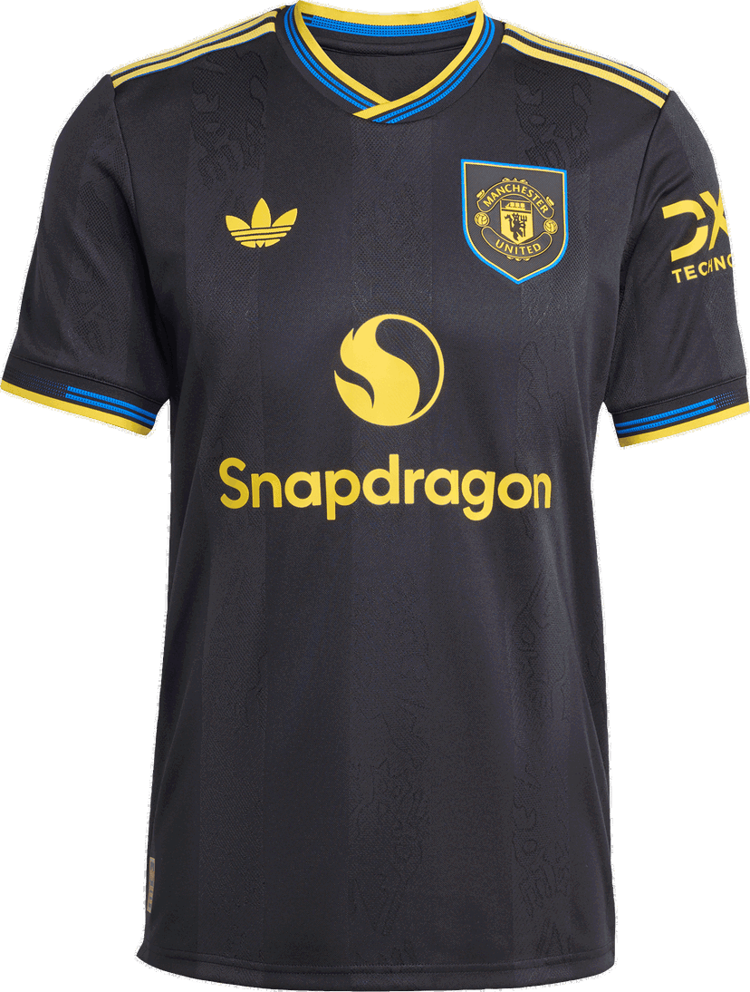 Dres adidas Originals Manchester United Authentic 3rd Jersey 2025/26 Čierna | ji7419