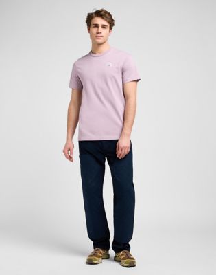 Tričko Lee Workwear Relaxed Tee Fialová | 112370699, 1
