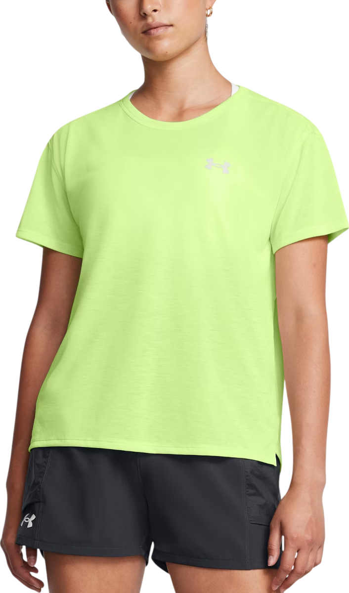 Tričko Under Armour Trail Run Short Sleeve T-Shirt Zelené | 1383361-304, 0